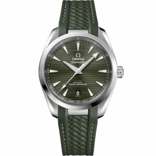 Omega Seamaster Aqua Terra 150M Master Chronometer 38 Stainless Steel / Green / Rubber 220.12.38.20.10.001 (22012382010001)
